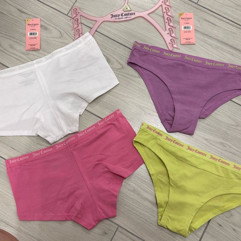 NWOT juicy couture brief and underwear bundle (4) size small - Picture 4 of 5